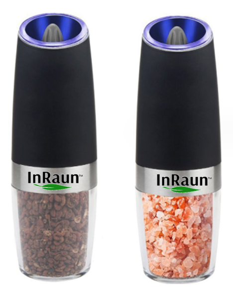 Electric Salt & Pepper Grinder Black