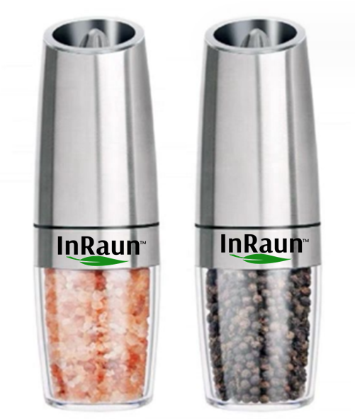 Electric Salt & Pepper Grinder Silver